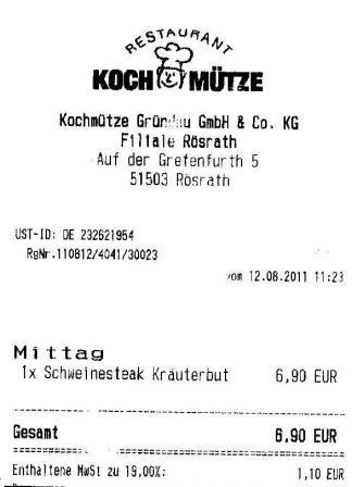 asgs Höffner Kochmütze Restaurant